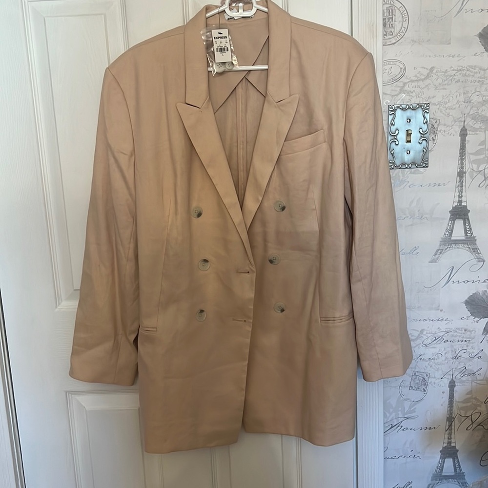 Linen blazer